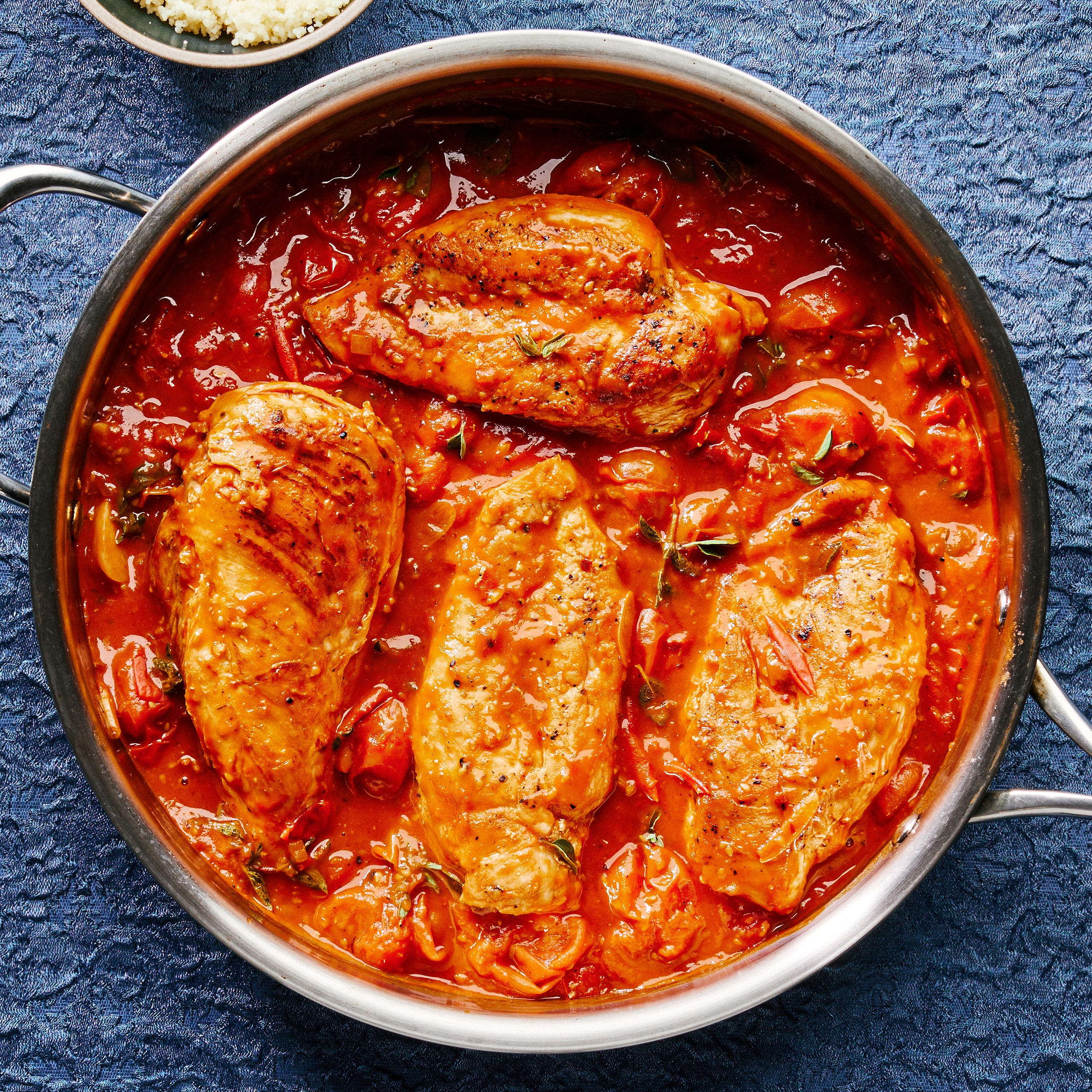 Preserved Lemon and Tomato Chicken