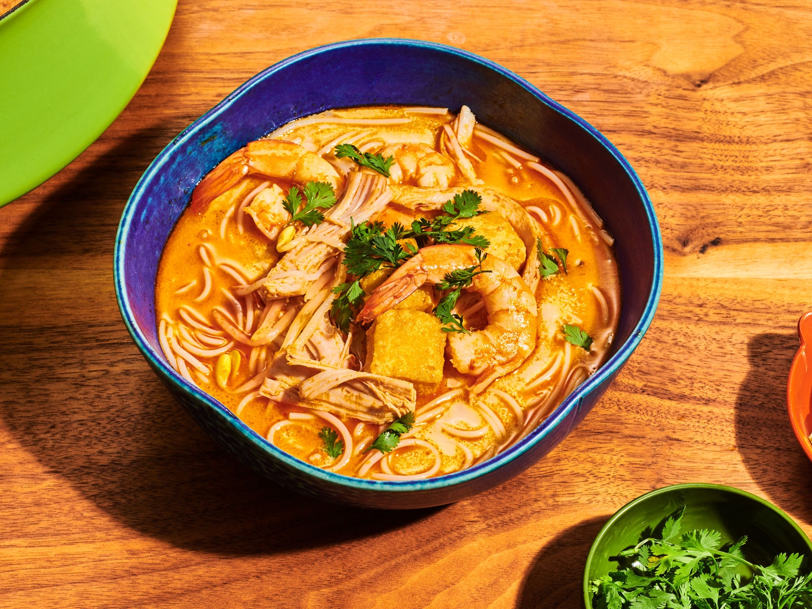 Turkey Laksa Noodle Soup