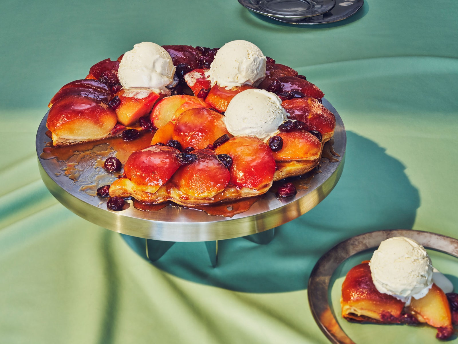 Apple-Cranberry Tarte Tatin