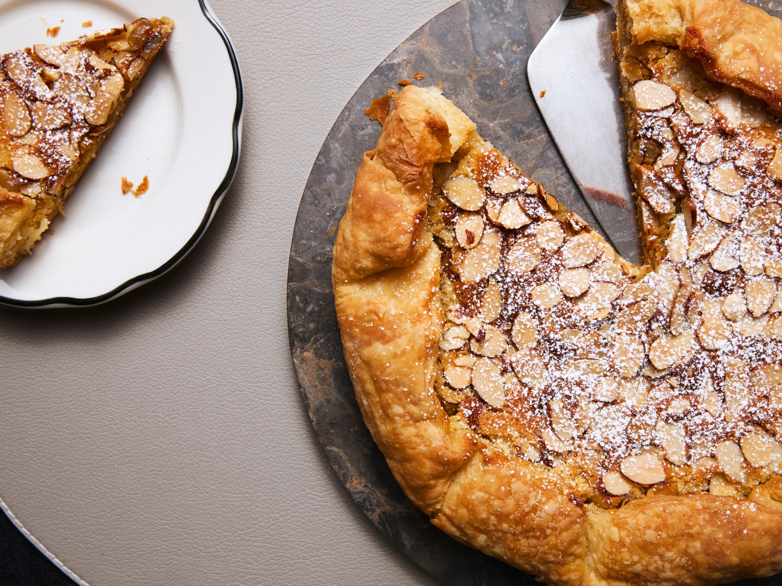 Almond Croissant Galette