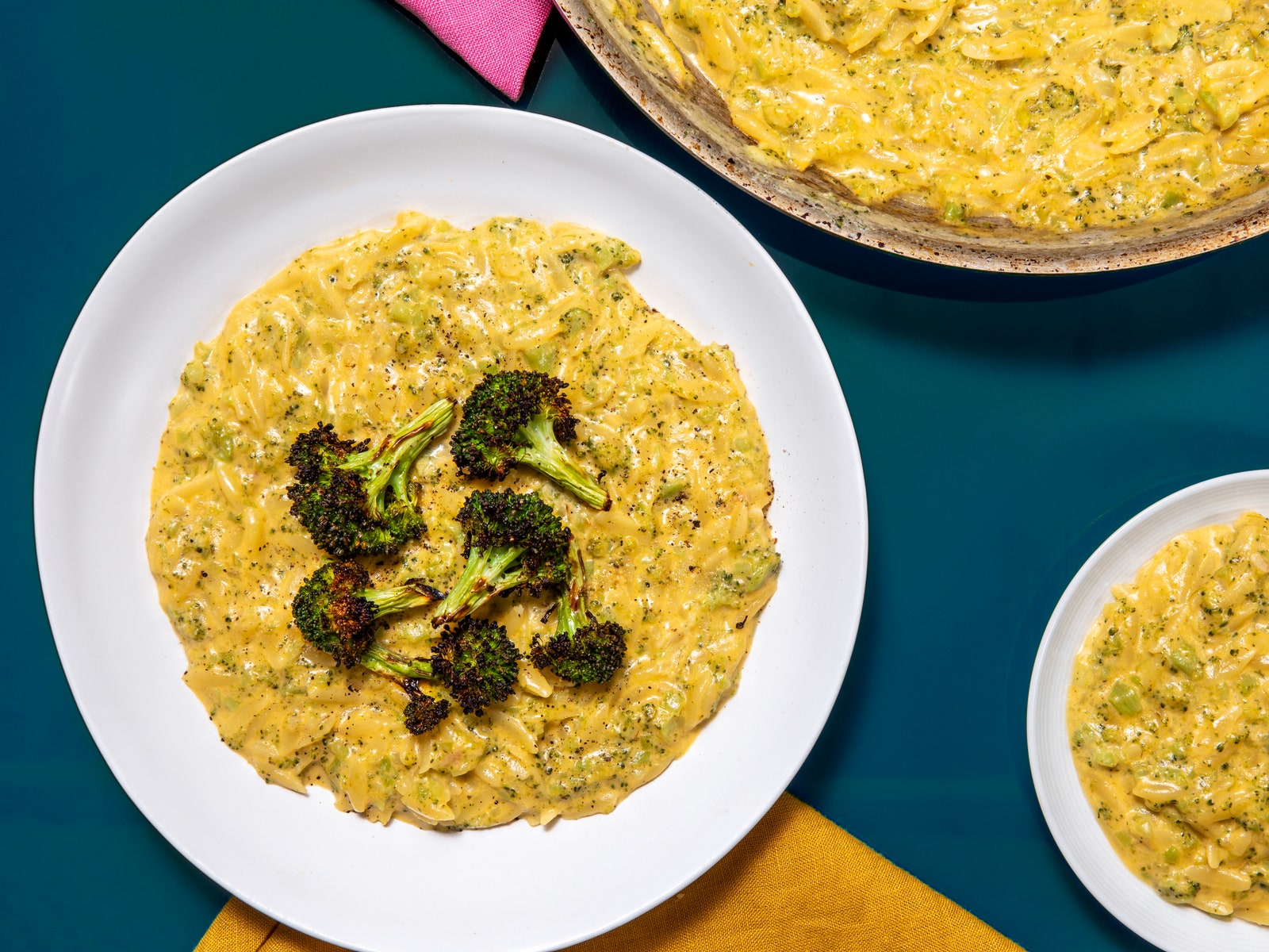 Broccoli Cheddar Orzotto