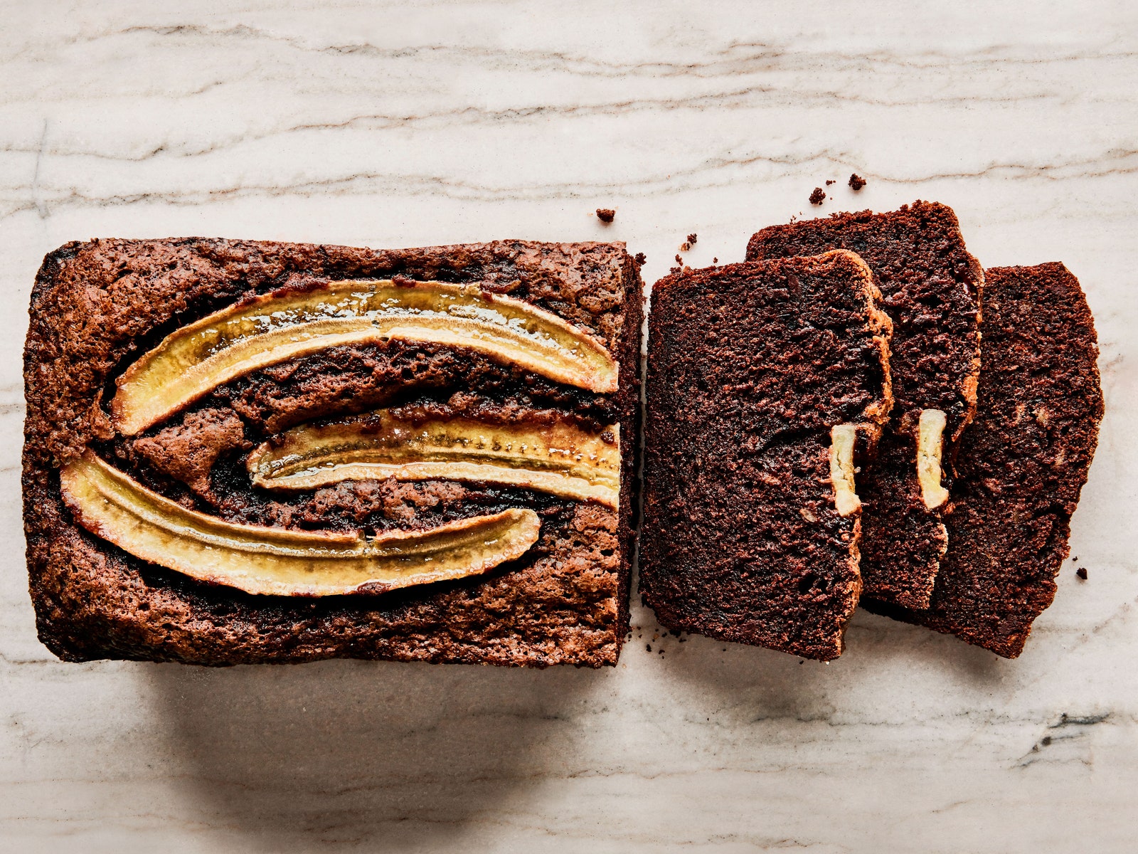 Blackout Chocolate Banana Bread