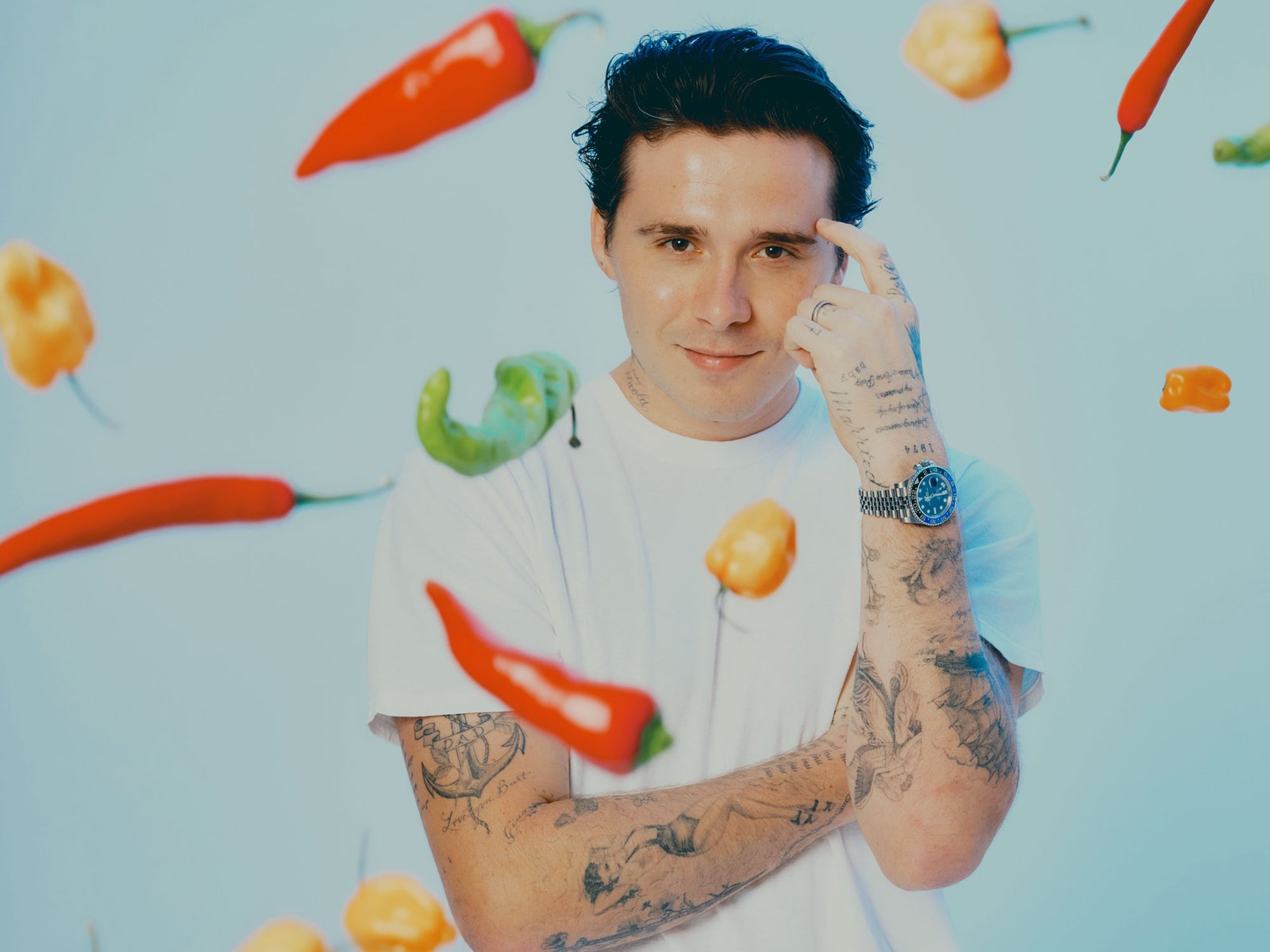 Brooklyn Beckham on His Journey to the Hot Sauce Aisle