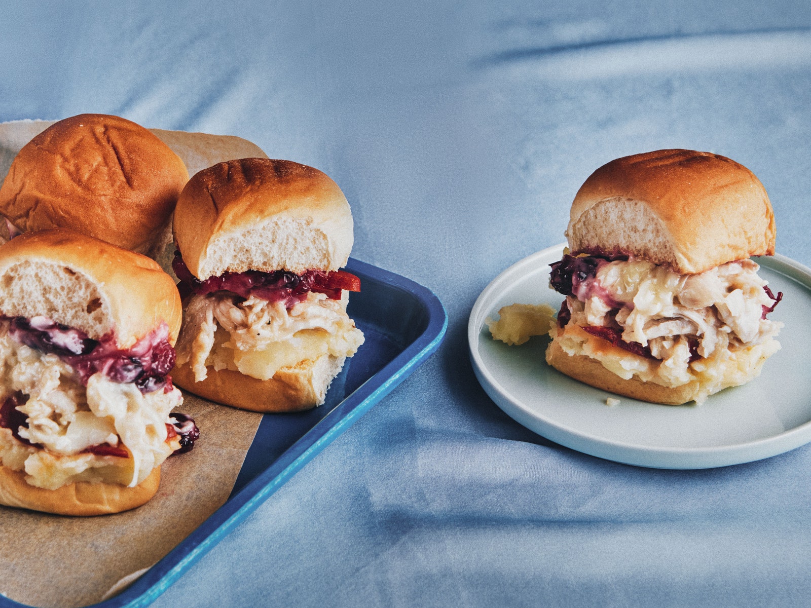 Turkey Cranberry Sliders